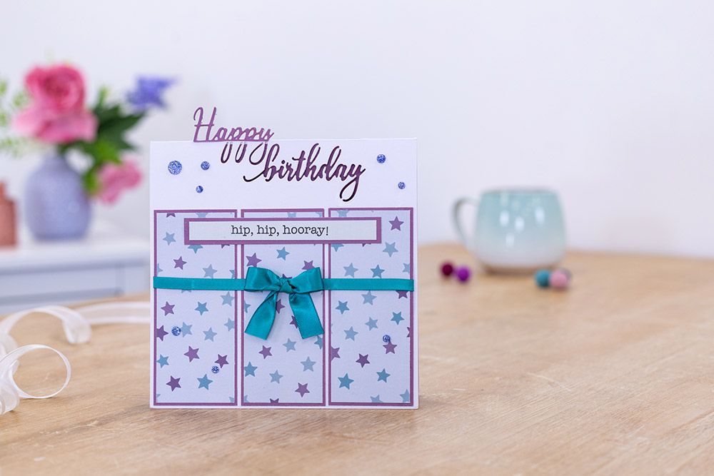 Crafter's Companion Subscription Box - Statement Sentiment Dies - Box 41