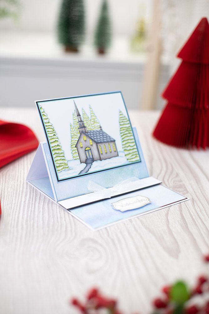 Crafters Companion Christmas Card Front Colouring Pads - Winter Scenes