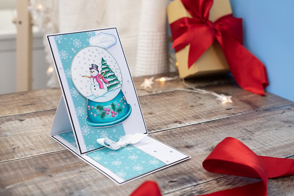 Crafters Companion Christmas Card Front Colouring Pads - Winter Scenes
