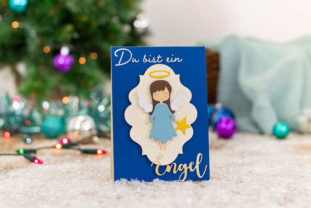Gemini - Stamp & Die - Angel Blessings