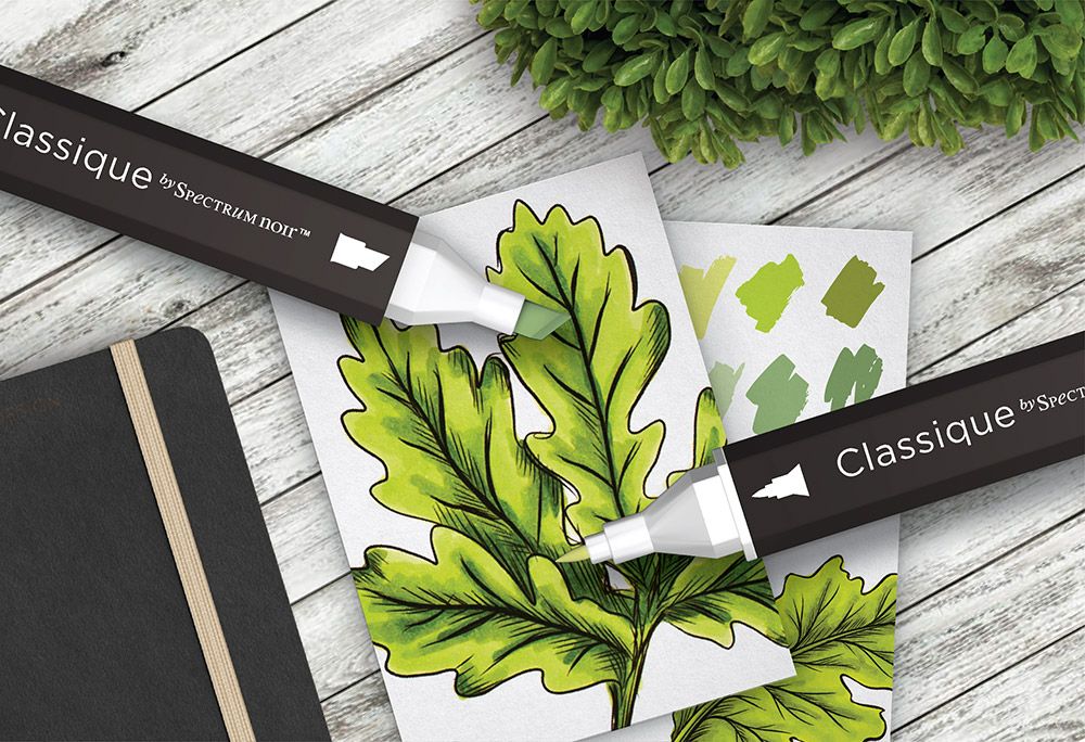 Spectrum Noir Classique 6PC - Greens