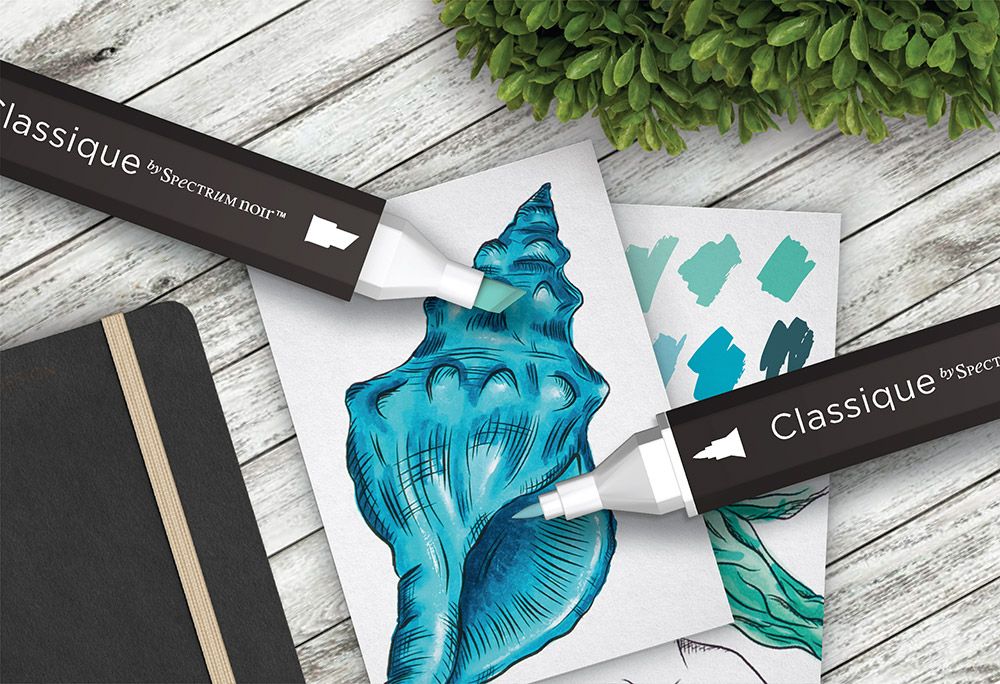 Spectrum Noir Classique 6PC - Turquoises
