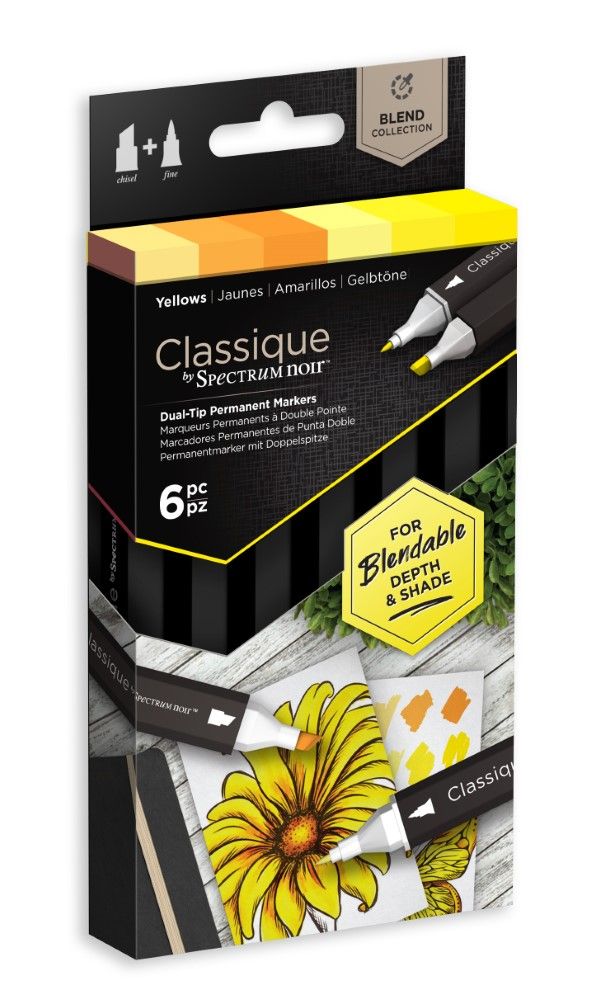 Spectrum Noir Classique 6PC - Yellows