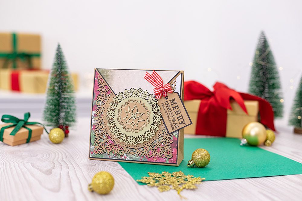 Gemini Christmas Nesting Elements Die - Yuletide Blooms