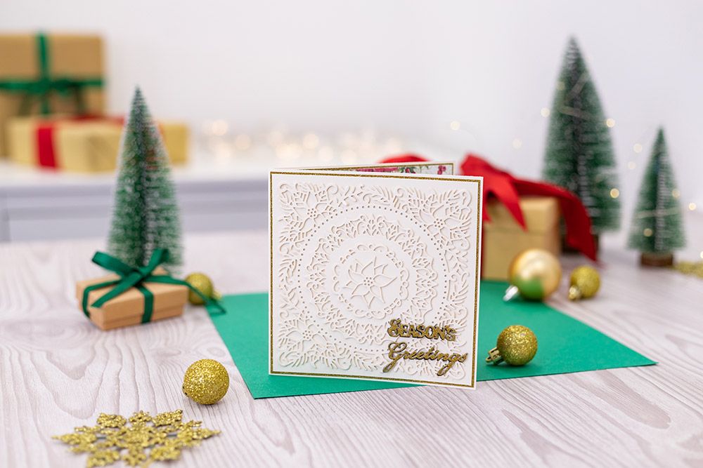 Gemini Christmas Nesting Elements Die - Yuletide Blooms