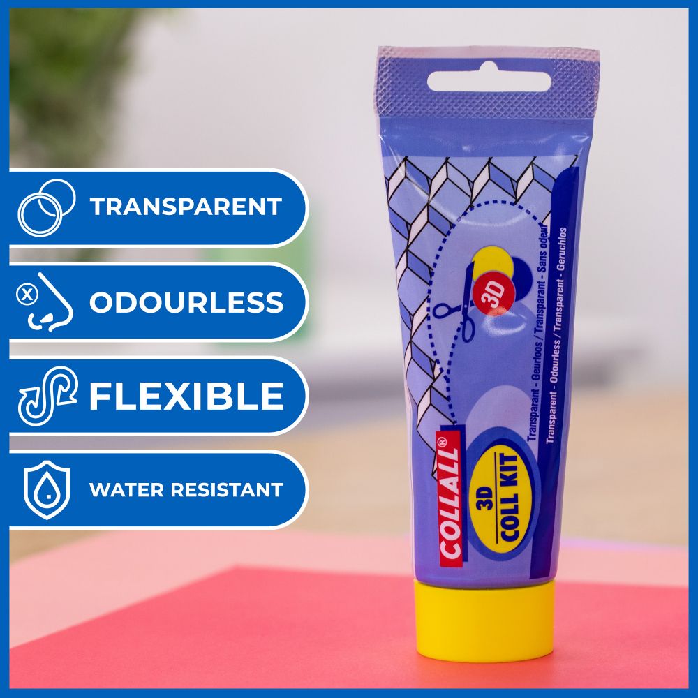 Collall 3D Glue Gel 80 ml with Tools