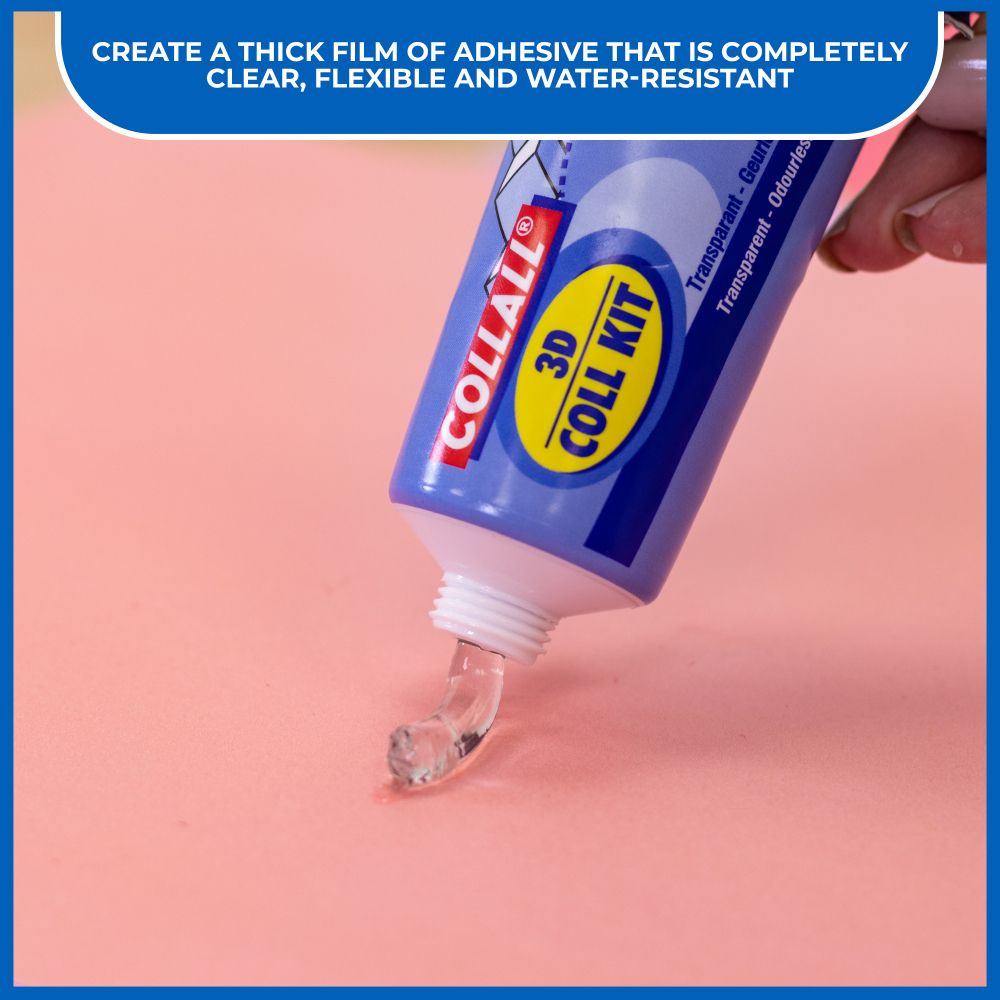Collall 3D Glue Gel 80 ml with Tools