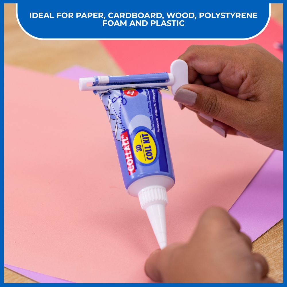 Collall 3D Glue Gel 80 ml with Tools