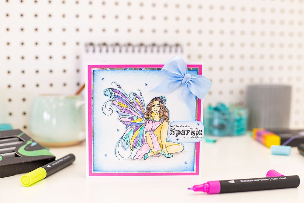 Crafters Companion Photopolymer Stamp - A Little Fairy Dust