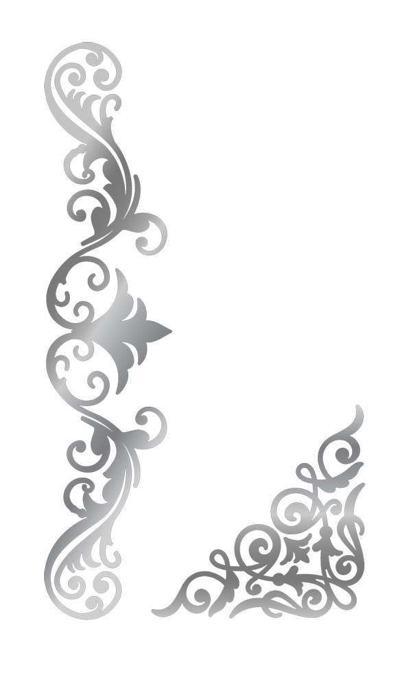 Gemini - Foil Stamp Die - Elements - Lyon - Border & Corner