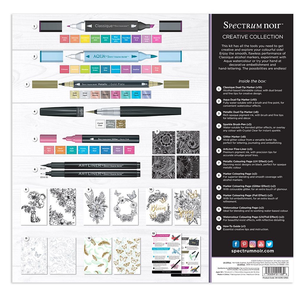 Spectrum Noir - Colour Creations Kit - Creative Collection
