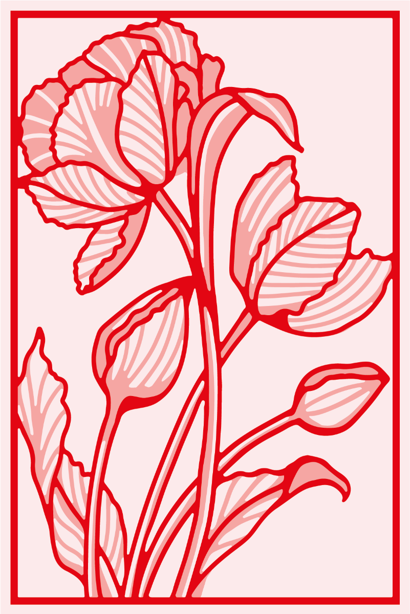 Gemini Double-Sided Create-a-Card Die - Tulip Window