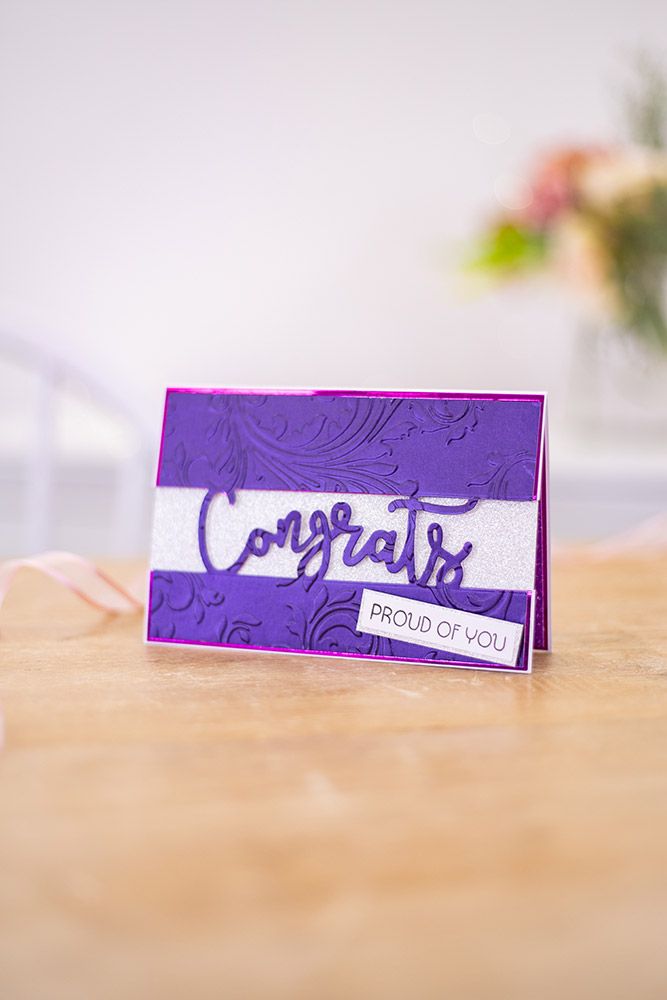 Gemini - Stamp & Die - Connecting Congrats