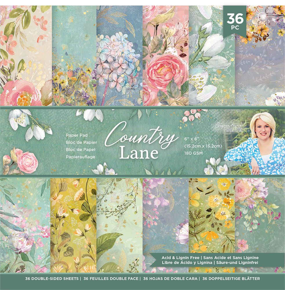 Sara Signature Country Lane - 6x6 Paper Pad