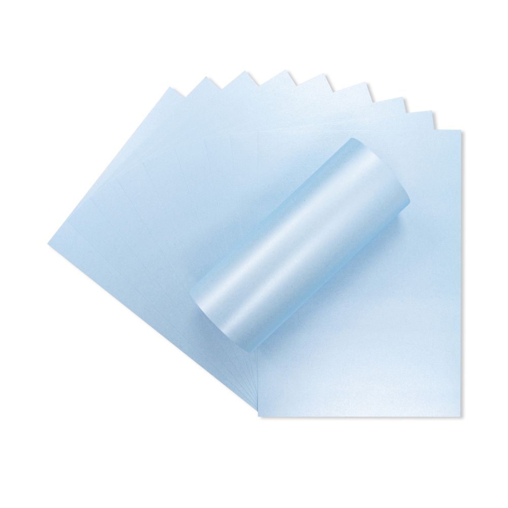 Crafters Companion Centura Pearl Metallic A4 Single Colour 10 Sheet Pack