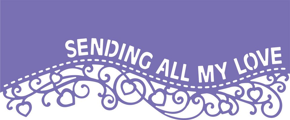 Gemini Die - Edgeables - Sending All My Love