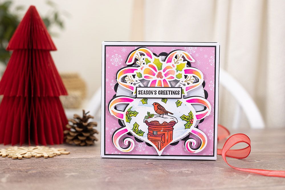 Crafters Companion Celebrate the Season Photopolymer Stamp - Festive Birds