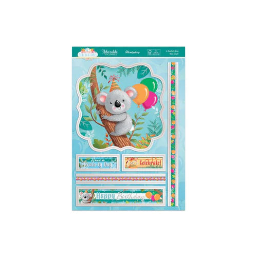 Hunkydory - Cutest Celebrations Deco-Large Set - A Koala-ty Day