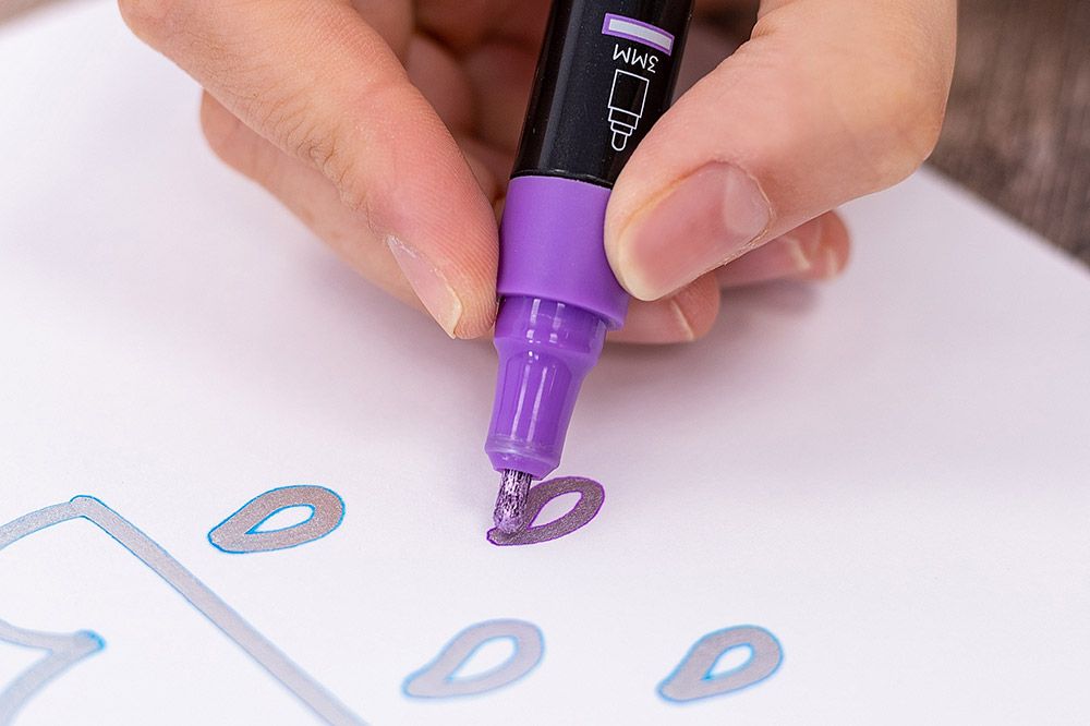 Spectrum Noir - Outline Markers - Dazzling Brights - 6pc Set