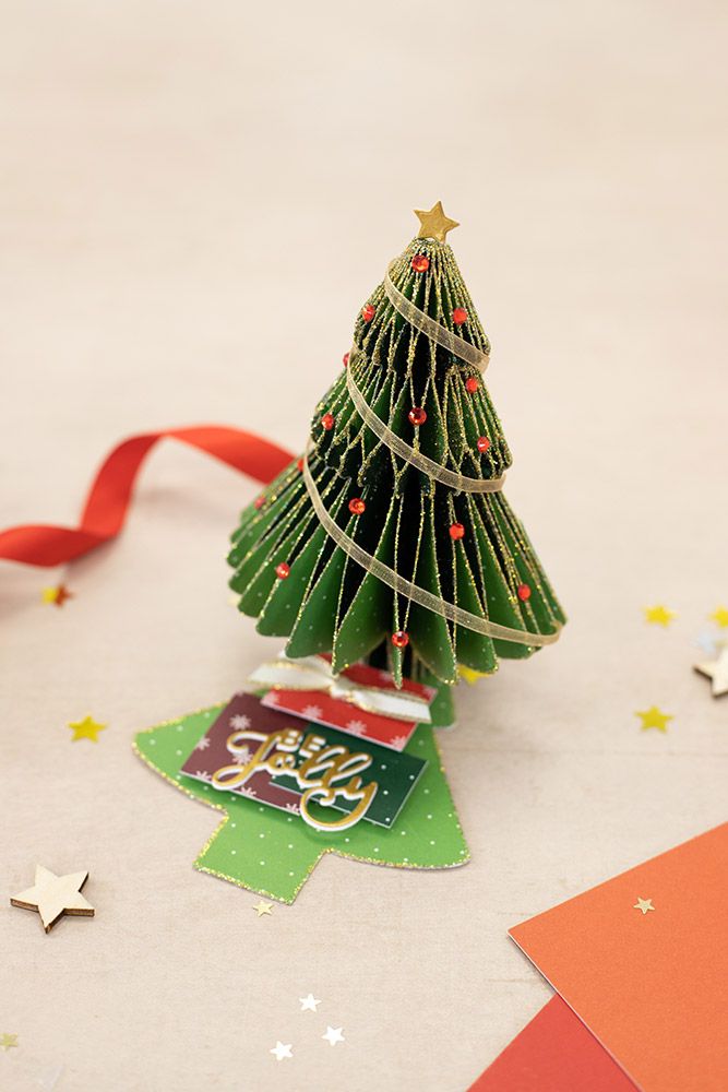 GEM-MD-DIM-SNSP Gemini Christmas Decoration Dimensionals Die - timeless Tree