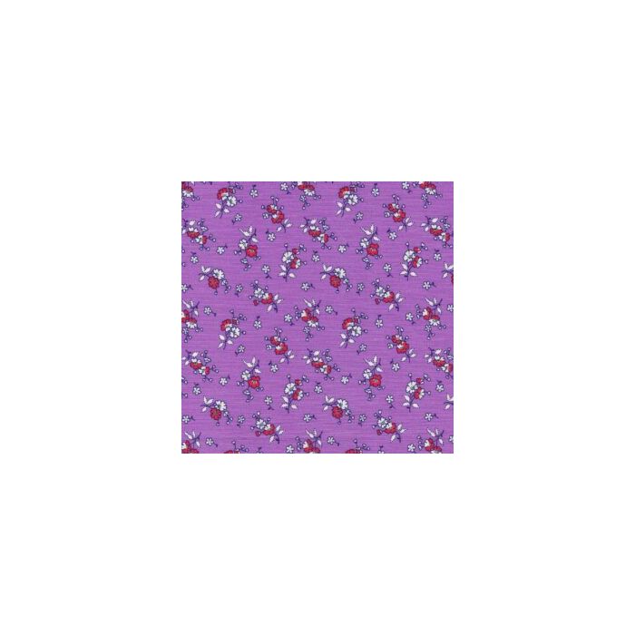 Dutch Heritage - Purple Ditsy Red