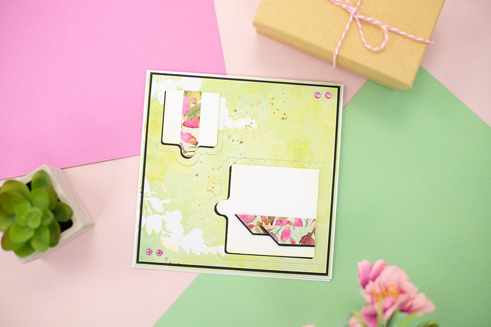 Gemini Door Reveal Stamp and Die - Square