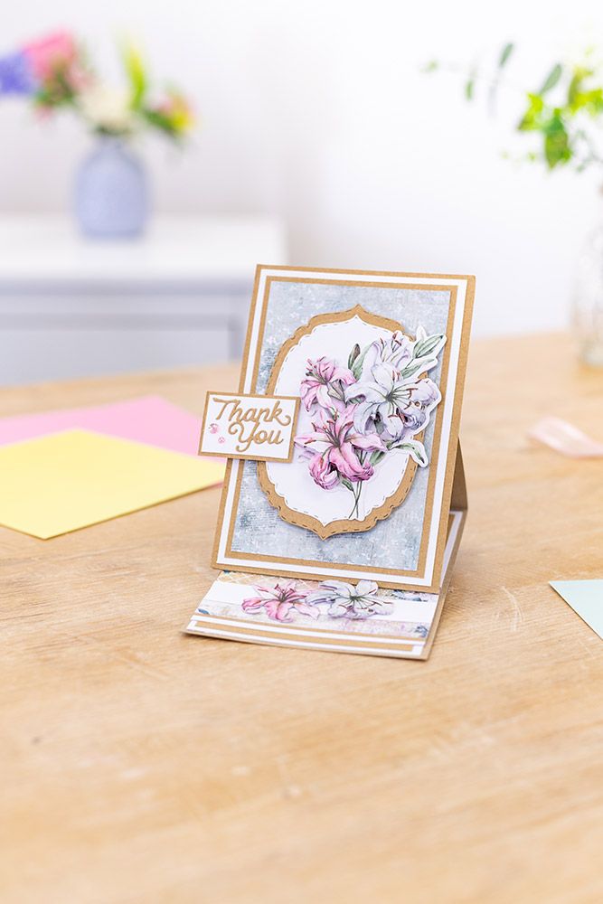 Crafter's Companion Decoupage Topper Pad - Beautiful Lilies