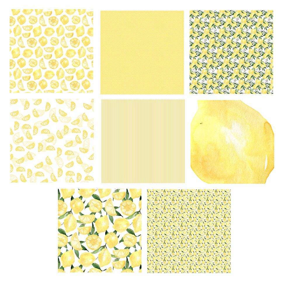 Dreamees Lemon Sorbet 8x8 Paper Pad
