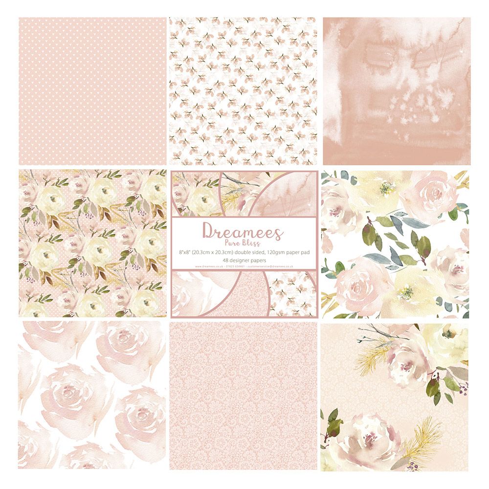 Dreamees Pure Bliss 8x8 Paper Pad