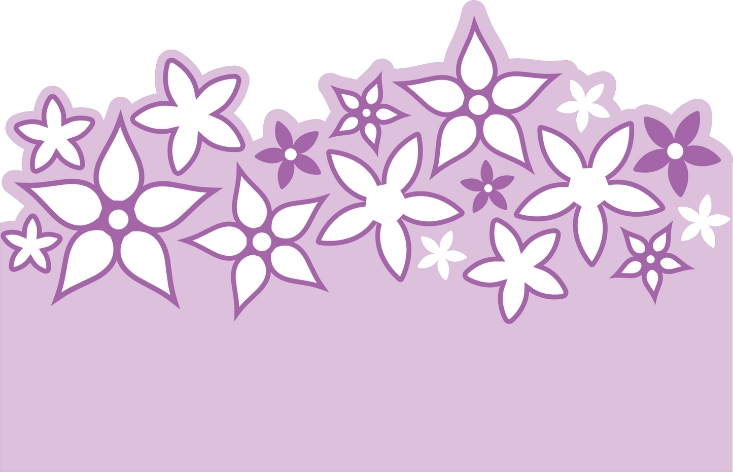 Gemini Double-Sided Die - Pretty Florals