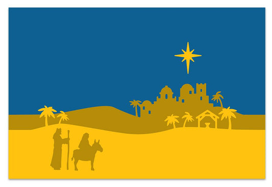 Gemini Christmas Double-Sided Layerable Edgeable Die - Bethlehem Skyline
