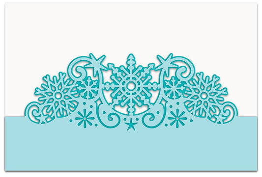Gemini Christmas Double-Sided Layerable Edgeable Die - Snow Flurry