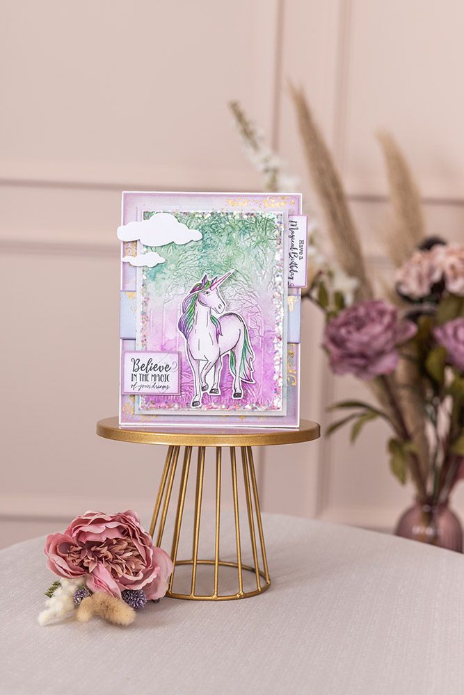 Sara Signature - Enchanted Dreams - Stamp & Die Set - Mystical Unicorn