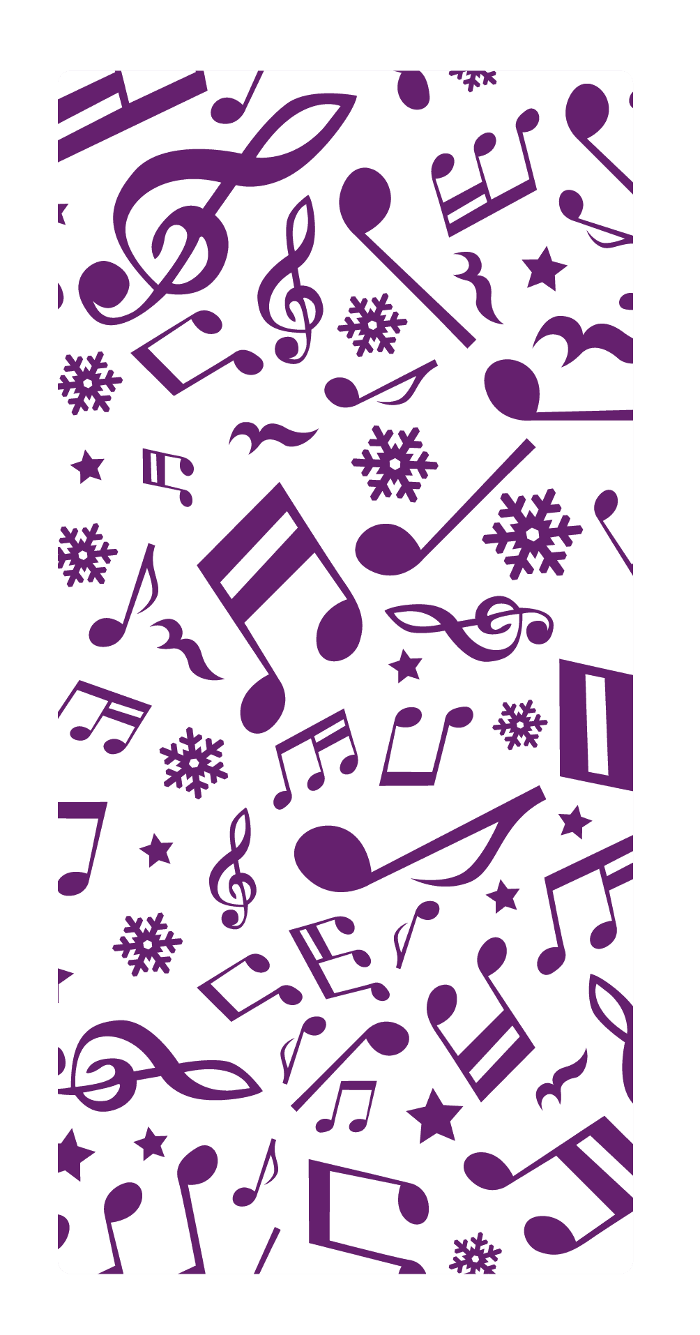 Gemini Embossing Folder - Festive Note