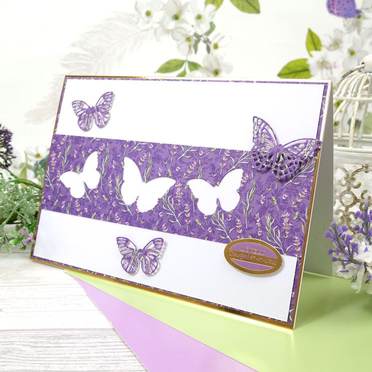 Forever Florals - Lavender Luxury Inserts & Papers