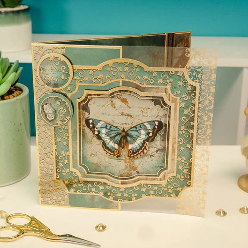 Hunkydory - Butterfly Blues Mirri Topper Set