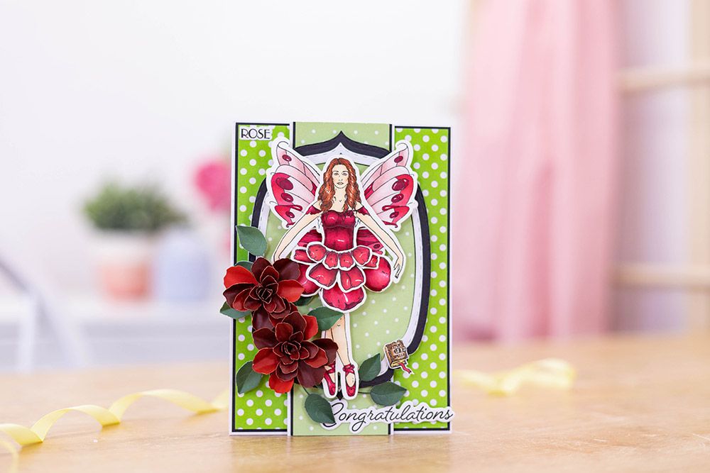 Sharon Callis Crafts Perfect Petal Papers - Rose