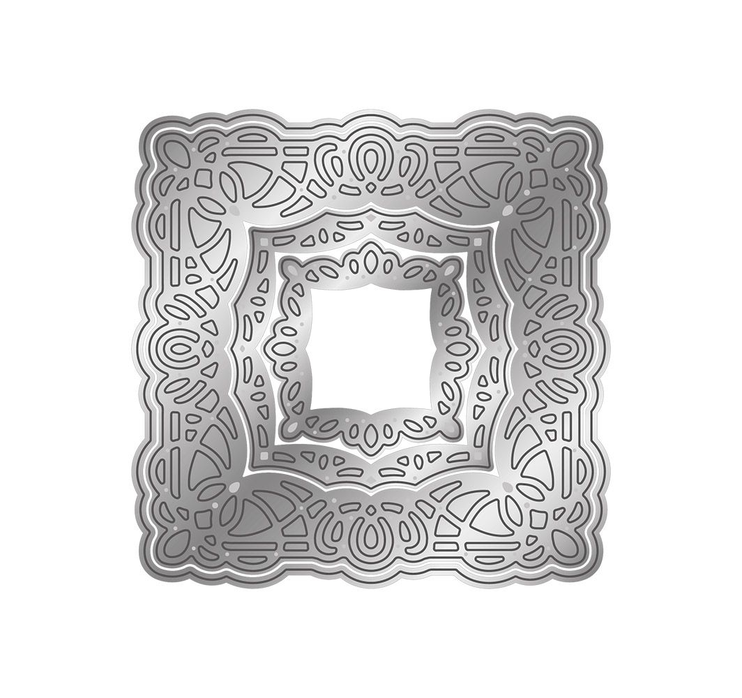 Gemini - Metal Die - IntriLace - Fancy Filigree