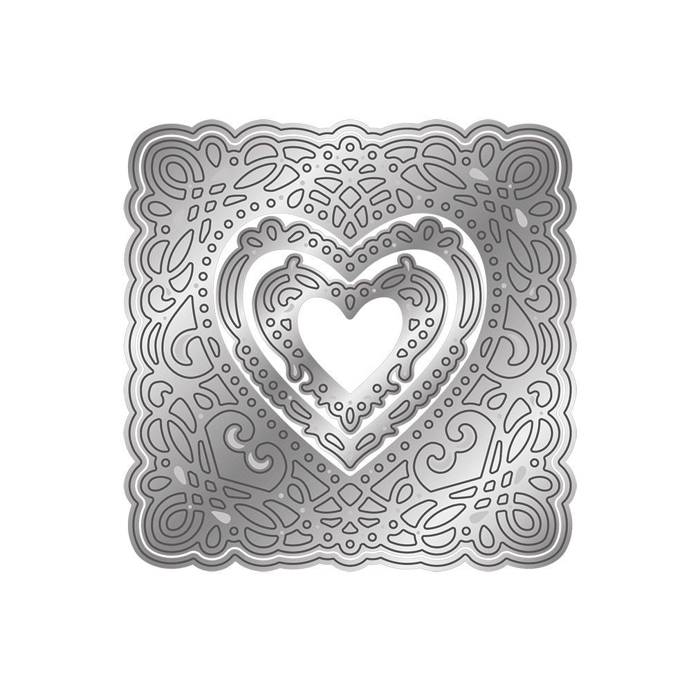 Gemini - Metal Die - IntriLace - Entwined Hearts