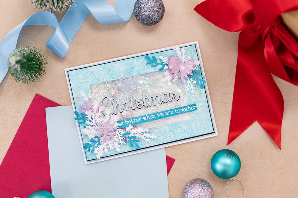 Sara Signature - Frosty and Bright - Harmony Water Reactive Inkpad - Polar Blue