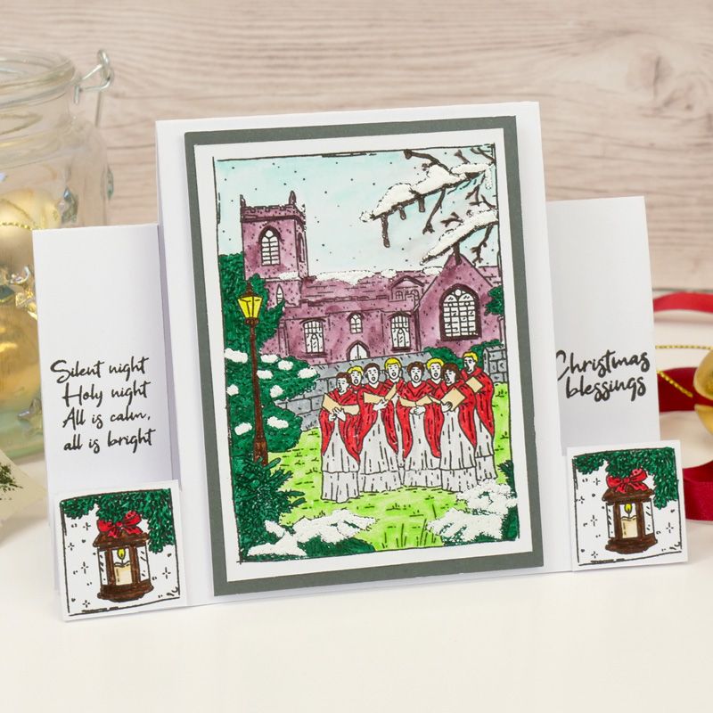 For the Love of Stamps - Church Choir A6 Stamp Set