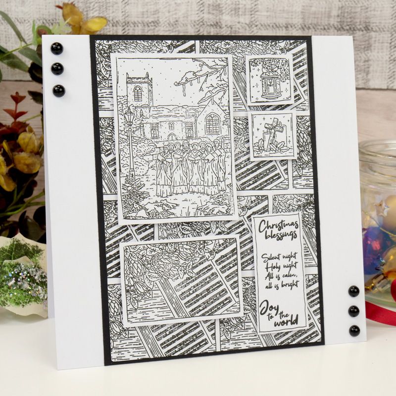 For the Love of Stamps - Church Choir A6 Stamp Set