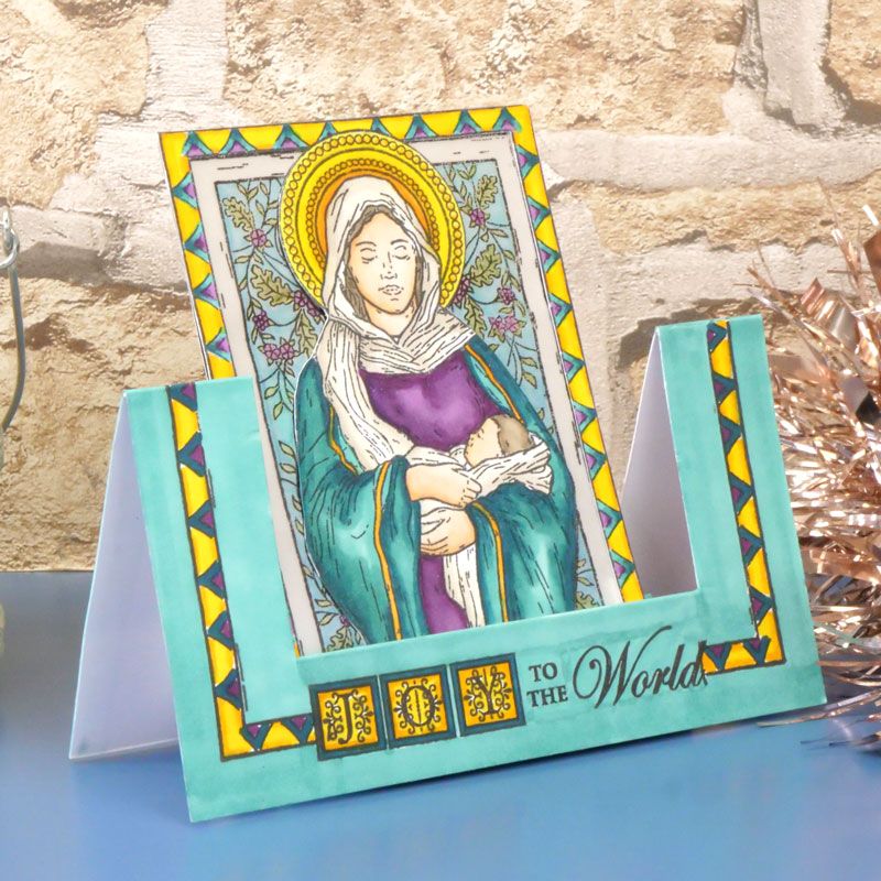 For the Love of Stamps - Mother Mary A6 Stamp Set