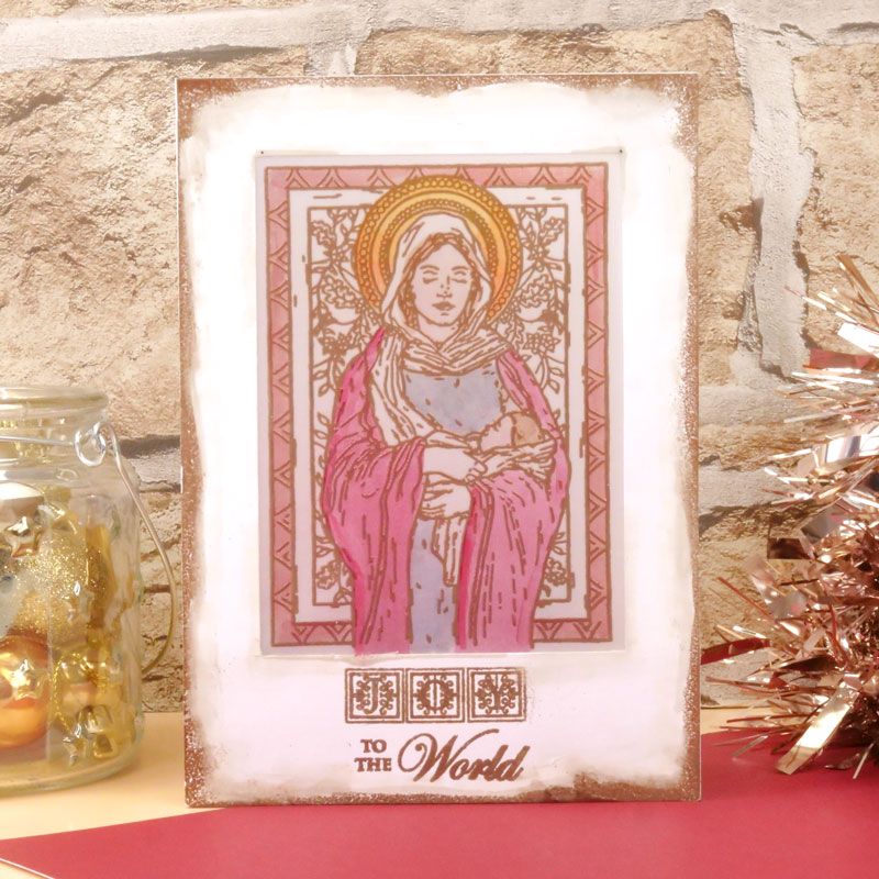 For the Love of Stamps - Mother Mary A6 Stamp Set