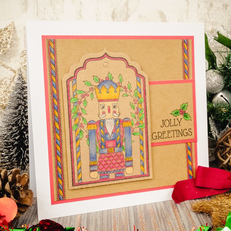 For the Love of Stamps - The Jolly Nutcracker A6 Stamp Set