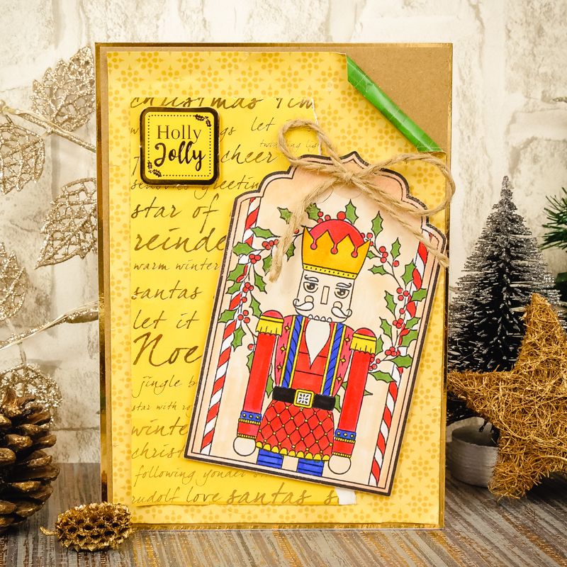 For the Love of Stamps - The Jolly Nutcracker A6 Stamp Set
