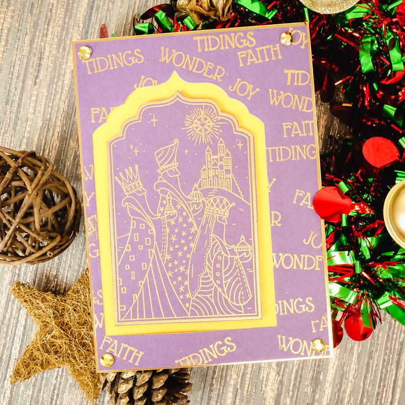 For the Love of Stamps - The Three Kings A6 Stamp Set