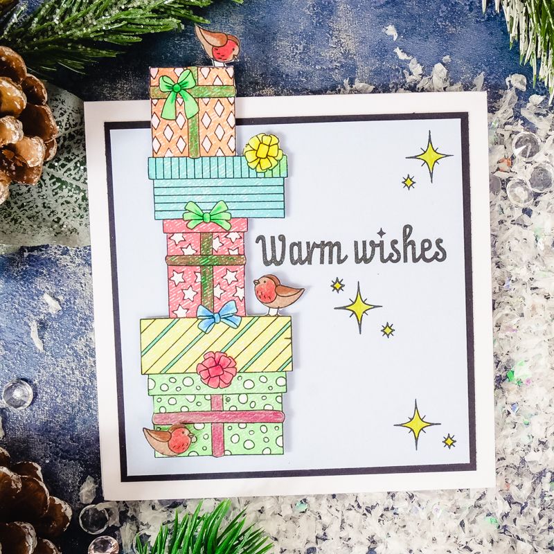 For the Love of Stamps - Presents & Bows A5 Stamp Set