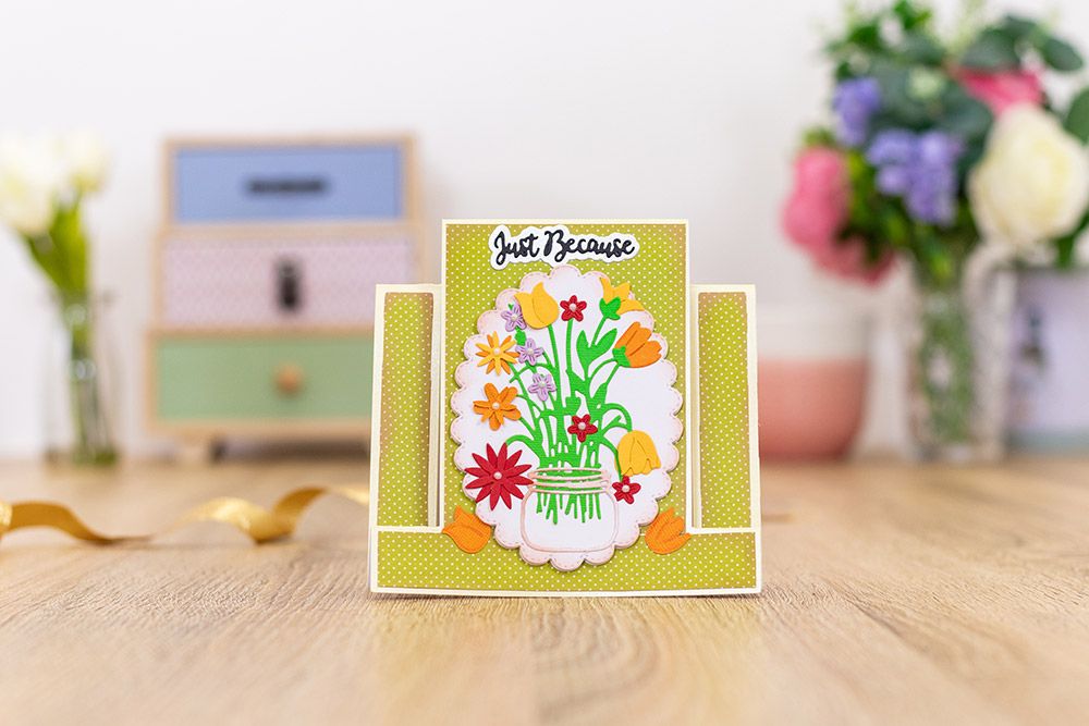 Gemini Double-Sided Layerable Topper & Image Die - Floral Delights