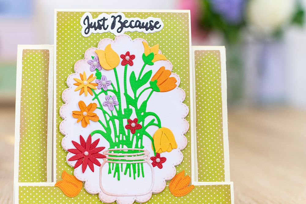 Gemini Double-Sided Layerable Topper & Image Die - Floral Delights